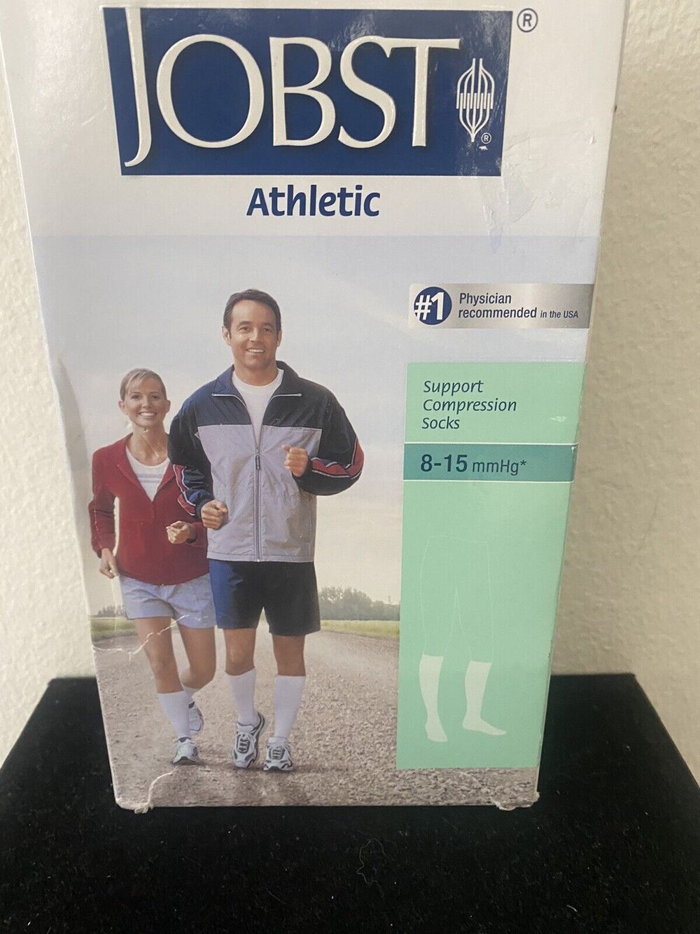 Jobst Athletic 8-15 Support Compression Socks Knee High CT Large- NEW